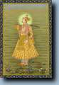 Miniature Indienne sur soie